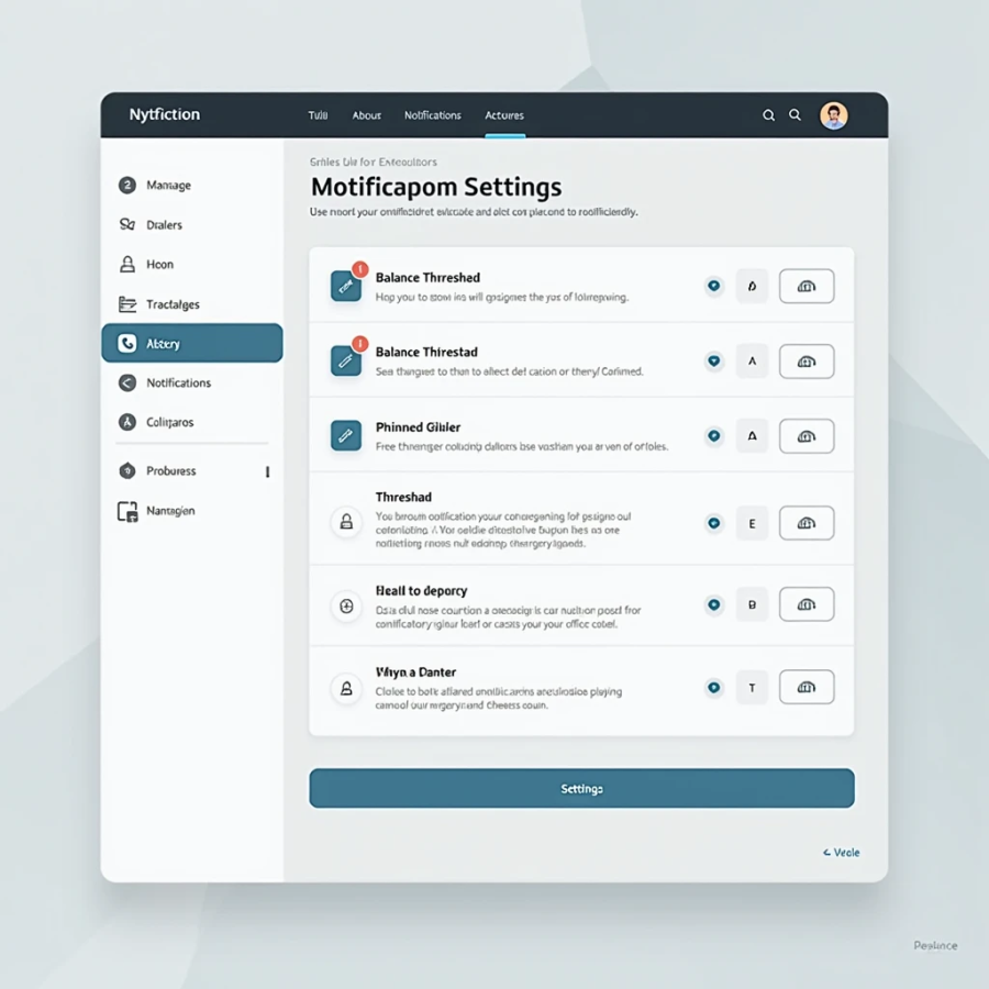 Обеспечьте бесперебойную работу с уведомлениями о низких остатках товаров