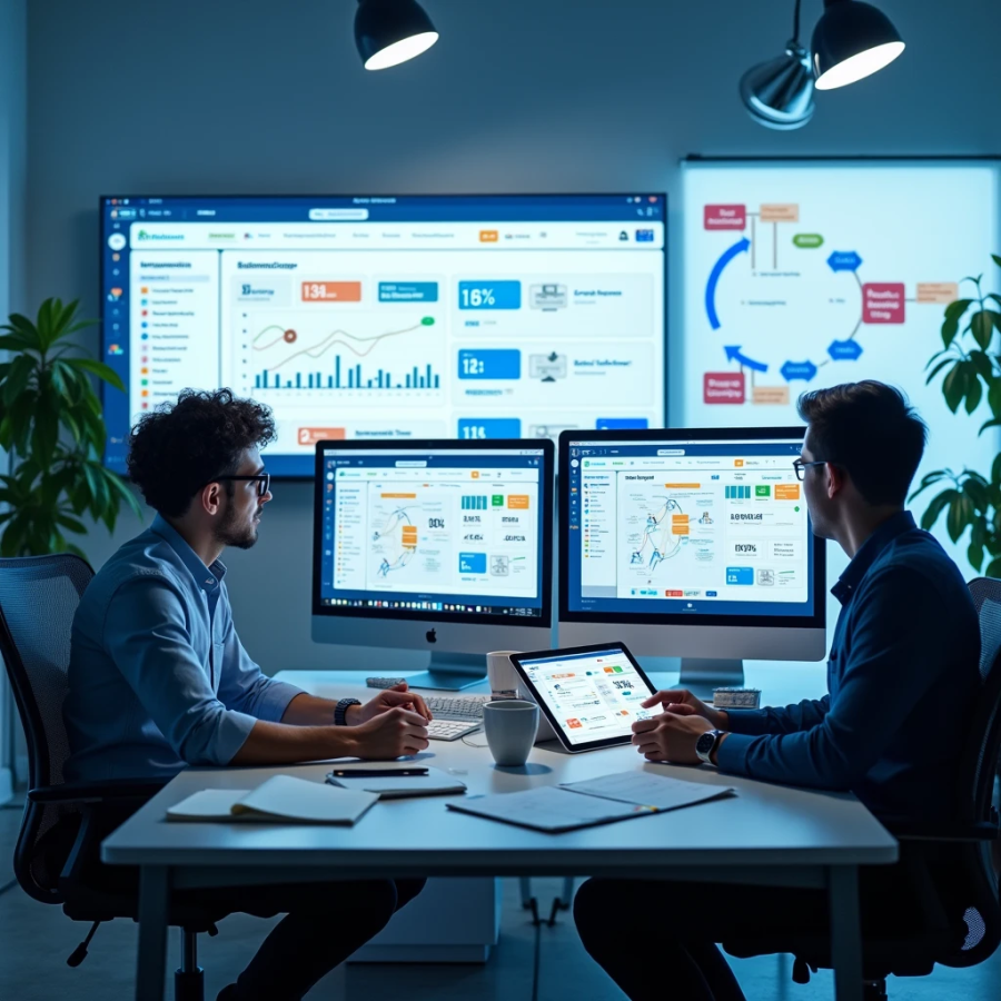 Оптимизация вашего бизнеса с нашей платформой на 100%